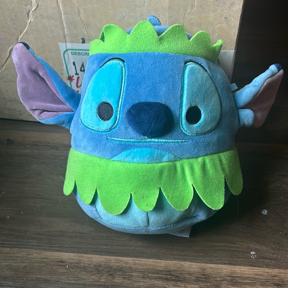 Stitch Squishmallow, was gifted, no longer want.